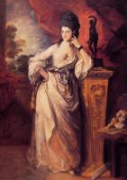 Viscountess Penelope Ligonier, painting by Gainsborough